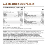 NaturVet Scoopables All-in-One Multivitamin for Dogs - Dog Vitamins and Supplements for Joint Support, Digestion, Skin & Coat Care & Immune - Hickory Smoked Bacon Flavor Vitamin Supplement | 11oz Bag
