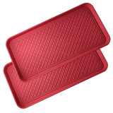 Boot Tray 2 Pack Large Multifunctional Boot Mat Washable Indoor or Outdoor Tray Mat for Shoes Boots Plants Pots Paint Tins Pet Bowls Car Storage, 30 x 15 x 1.2 Inches