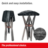 SWISSINNO Mole Trap SuperCat and Install Kit. European Design, Ultra-Effective with High Catch Rates, Unique Trigger Catch Action, Easy to Use, Safe and Reusable: 1 x Trap + 1 x Install Kit
