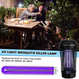 Kittmip Bug Zapper Replacement Bulbs, 40w Black Light Bulb Compatible with Black Flag Bug Zapper Model BZ-40DX, BZ-40MAX, and BZ-40BLK (2)