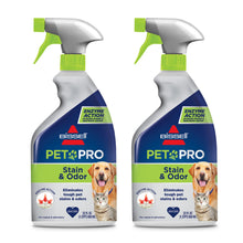 Load image into Gallery viewer, Bissell Pet Pro Stain and Odor Eliminator with Enzyme Action, 2 pack, 77X7F
