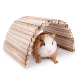 Niteangel Small Animal Climbing Toys - Suspension Bridge Ladder for Hamsters Gerbils Mice Rats Guinea Pigs or Other Small Pets (15.7'' x 7.8'')