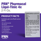 PRN Pharmacal Liqui-Tinic 4X - Iron & Vitamins Oral Nutritional Supplement for Pets- Liver-Flavored Supplement with Iron & B-Complex Vitamins to Support Wellness - 2 fl oz (3 Pack)