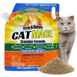Nature's Mace, Cat Mace, 2.5lb Granular, Cat Repellent Outdoor to Keep Cats Away, Keep Cats Out of Yard Permanently, with Consistent Use, for Garden, Plants, No-Dig, Stray Deterrent