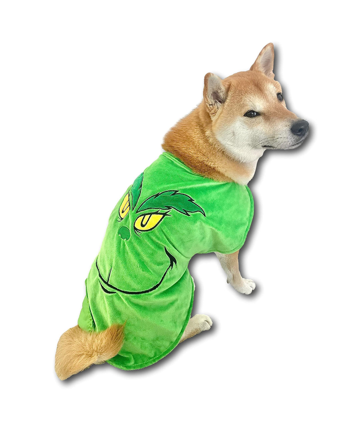 ComfyCamper Green Monster Dog Costume - X Large Medium Small French Lab Shepherd Retriever Cosplay Halloween Costumes, Large