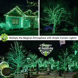 suddus Green Christmas Lights Battery Operatd, 66ft 200LED St Patricks Day Decorations Lights Indoor, Fairy Twinkle Lights with Remote for Halloween, Bedroom, Patio, Backyard, Outdoor Decorations