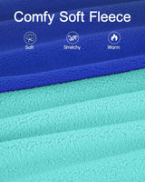 XPUDAC 4 Pack Fleece Dog Sweaters Vest Soft Lightweight Breathable Doggie Clothes for Small Medium Large Dogs Boy Winter Warm Pet Pullover Jacket Sweatshirt Puppy Coat, 511-XL