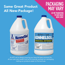 Load image into Gallery viewer, ATP KennelSol 1-Step Kennel Cleaner - 1 Gallon Liquid Disinfectant, Effective Against Bacteria and Viruses, Deodorizer Wintergreen Scent by Alpha Tech Pet
