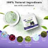 TTsiya Dog Teeth Cleaning Powder, Pet Dental Powder -Dental Care, Dogs Breath Freshener with Probiotics for Tartar & Reduces Plaque & Bad Breath Teeth Cleaning for Small, Medium, Large Dogs 100g