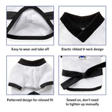 Youthdog Athletic Costume with Black Belt Uniform for Dogs Clothes Fullover Sweater Sweatshirts for Boy and Girl Dog Apparel (XX-Large)