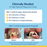 ProDen PlaqueOff System Dental Care Bones - Dog Teeth Cleaning Bones for Oral Hygiene -Medium/Large Canine Formula - Bacon Flavor -17 oz(Packaging May Vary)