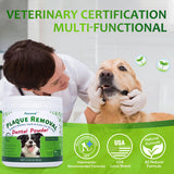 Petstoral Plaque Removal Natural Dental Powder for Cats - Cat Dental Care and Bad Breath Treatment, Chicken Flavour - Cat Teeth Cleaning Powder