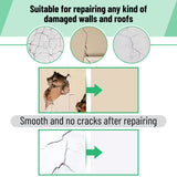 Bates- Drywall Repair Kit, 16 pcs, Aluminum Wall Repair Patch Kit