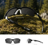 XVXV 3 Pack Polarized Sports Sunglasses for Men, UV Protection Half Frame Sunglasses Comfortable for Running Cycling Driving