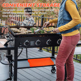 rumlick 36" Silicone Griddle Mat Cover for Blackstone, Heavy Duty Silicone Cover, All Year Round Griddle Top Protective Mat for Black Stone Accessories