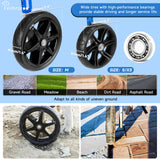 Virbraroo Dog Wheelchair for Back Legs with Upgraded All-Terrain Tires & Durable Bearings,Adjustable Dog Wheelchair for 11.8"-17.7" Lenght,22-35 lbs Disabled or Injured Small Dogs