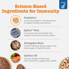 Load image into Gallery viewer, Zesty Paws Dog Allergy Relief - Anti Itch Supplement - Omega 3 Probiotics for Dogs - Stop Paw Licking - Soft Chews for Skin Health &amp; Seasonal Allergies - with Epicor Pets - Senior - Salmon - 90 Count
