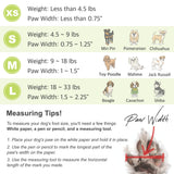 WICKEDPUP Pet Booties for Dogs & Cats, 48ct | Disposable Socks to Stop Licking | Puppy Shoes for Paw Protection against Heat, Hot Pavement, Snow | Wound Recovery Boots Foot Covers for Injured Paw (XS)