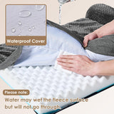 EHEYCIGA Extra Large Dog Bed Othorpedic, Memory Foam XL Dog Bed with Washable Removable Cover, Waterproof Pet Sofa Couch XLarge Size Dogs with Nonskid Bottom, 44x32x6.5, Dark Grey