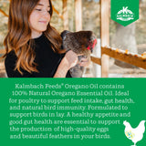 Oregano Oil Supplement for Poultry, 16 oz Bottle