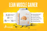 Metabolic Nutrition - Musclean - Milkshake, Whey High Protein Meal Replacement, Maintenance Nutrition, Low Carb, Keto Diet, Digestive Enzymes, Chocolate, 2.5 Pound (25 ser)