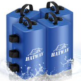 Hatway Canopy Water Weight Bag,88 LBS Water Tent Weights Set of 4 Leg Weights for Pop Up Canopy,Gazebo,Canopies,Tent-4 * 10L-Blue
