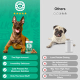 Doggie Dailies, Hip and Joint Supplement for Dogs, Glucosamine Chondroitin, Premium Hip and Joint Chews for Dogs All Breeds & Sizes, Dog Vitamins and Supplements, (Peanut Butter) 225 Chews