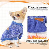 2 Pieces Dog Sweaters for Small Dogs Dog Clothes Female Winter Fleece Puppy Sweaters Warm Pet Outfit for Yorkie, Chihuahua, Bulldog, Dachshund, Pug