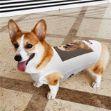 Jixoria Customized Dog Shirt with Photo Name Logo Design Your Own Dogs T-Shirt Personalized for Pet Puppy Cats, HotPink, XL