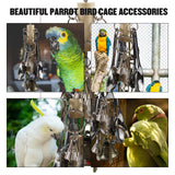 Bird Hanging Chew Toys: Macaws, African Greys, Cockatoos, Amazon Parrots & Lovebirds