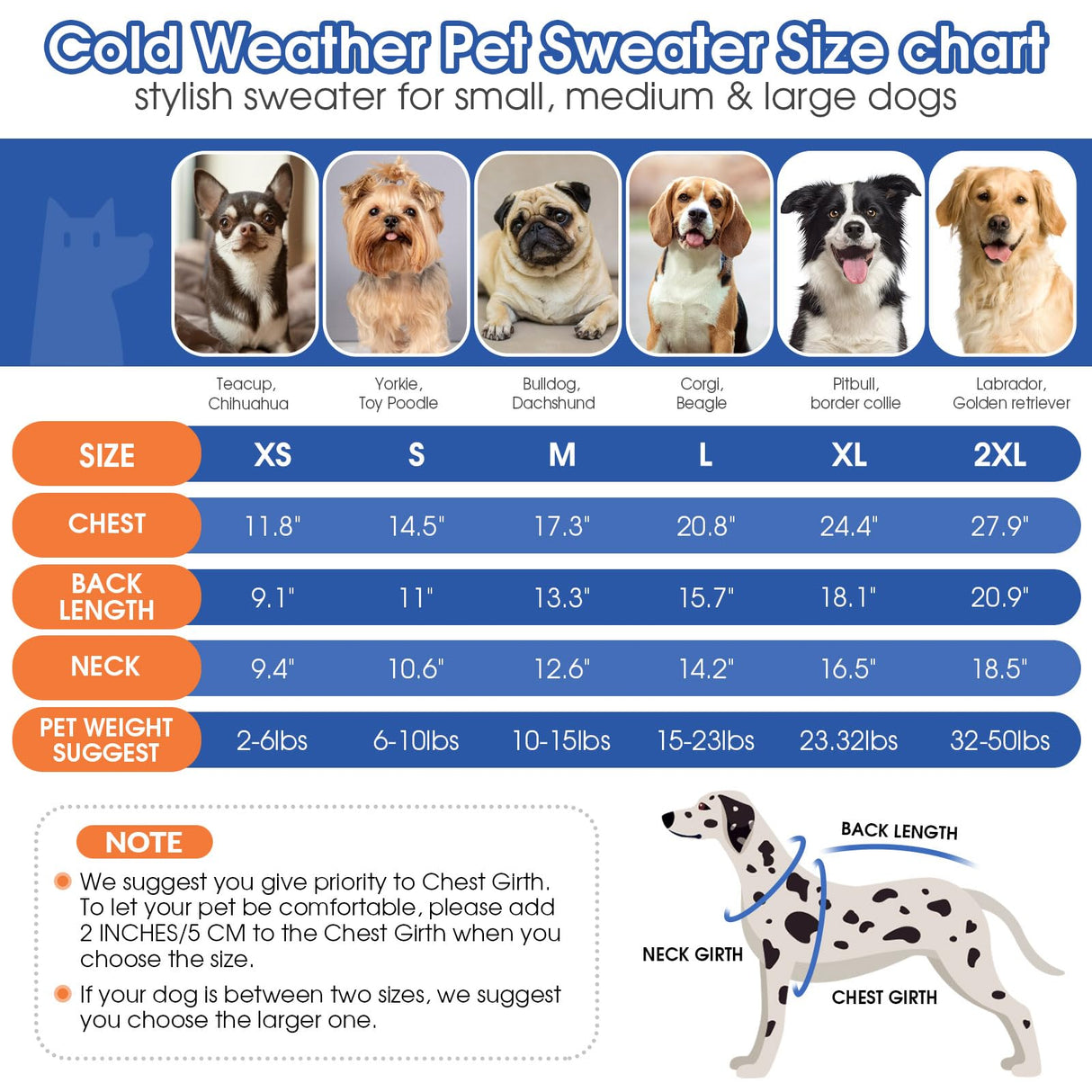 Queenmore Dog Sweaters for Medium Dogs Girls Boys,Soft Dog Sweater Xmas,Turtleneck Pullover Pet Sweaters Knitwear Outfit for Holiday,Knitted Soft Thick Warm Sweater for Bulldog,Dachshund(Dark Navy,M)