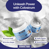 WONDER PAWS Premium Grass Fed Colostrum for Dogs – Pure Bovine Colostrum for Dogs – Immune, Allergy, Skin & Itch Relief – All Ages, Sizes & Breeds – 3.20oz
