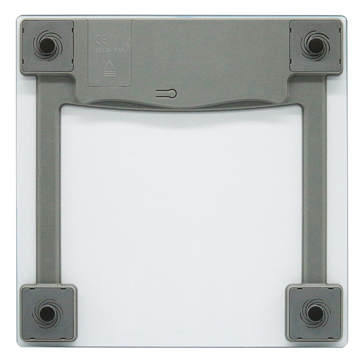 Taylor Digtal Scales for Body Weight, Highly Accurate 400 LB Capacity, Auto On and Off Scale, 11.8 x 11.8 Inches, Charcoal Grey