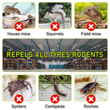 YUEQINGLONG Mouse Repellent, Peppermint to Repel Mice and Rats,Agreeable Smell and Environmentally Friendly Rodent Repellent for House Indoor, Car Engines, Camper and Home (brown-25)