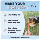 Pawstruck Natural 5-8" Bully Sticks for Dogs - Best Long-Lasting, Rawhide-Free, Low Odor Dental Chew Treat - Healthy Single Ingredient, 100% Real Beef - 8 oz Bag - Packaging May Vary