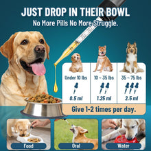 Load image into Gallery viewer, VICSOM Natural Dog Yeast Infection Treatment for Dogs, Itchy Skin &amp; Ear Treatment Natural Support Allergy Relief, Dog Yeast Infection Relief, Support Irritation, Itching &amp; Inflammation 60ml
