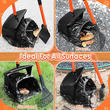 Load image into Gallery viewer, SlowTon Dog Pooper Scooper - 37.4" Long Handle Adjustable Metal Swivel Bin &amp; Rake &amp; Spade Kit with 20 Waste Bags, Portable Pooper Scooper for Gravel Lawn Grass, Suit for Small Medium Large Dog
