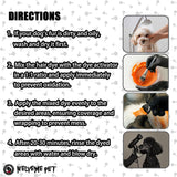 WELYEME Black Pet Hair Dye Kit, Permanent Dog Hair Dye with Hair Color Whisk, Brush, Mixing Bowl, and Glove(SuperBlack)