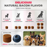 Mighty Petz MAX Dog Allergy Relief Chews - Itch Relief with Colostrum, Probiotics & Immune Support for Seasonal Allergies & Itchy Skin