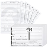 Juvale Pet Grooming Cards - Double-Sided Dog Grooming Client Cards - Pack of 100, 8 x 5 in