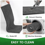 Dog Door Mat Indoor Entrance, 48" x 30" Absorbent Quick-Drying Mud Rugs, Non-Slip Door Rugs for Entryway Indoor Washable, Soft Chenille Dog Mat for Muddy Paws