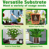 Halatool Reptile Substrate 8QT Leca Clay Pebbles for Reptiles Organic Hydroballs Bioactive Drainage Layer Terrarium Bedding for Leopard Gecko Tortoise Frog Lizard Ball Python