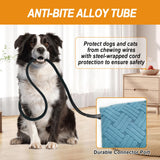 RC SLL Dog Heating Pad 28x18in, Pet Heating Pad for Dogs with Timer Temperature Control, Waterproof Whelping Mats Heated Dog Bed with Chew Resistant Cord, Soft Cloth Cover