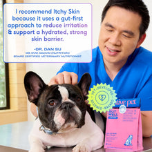 Load image into Gallery viewer, GutWell Itchy Skin - Dog Itching Skin Relief &amp; Seasonal Allergy Itch Relief for Dogs - Promotes Skin Hydration, Elasticity &amp; Healthy Barrier with Triple-biotic Blend, Zinc, &amp; Vitamin E - 60 Scoops
