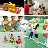 meizhouer Ping Pong Balls 12 Pack: 40mm 3 Star Colored ABS Plastic High Bounce for Kids Cat Table Tennis Enthusiast - Yard Practice Game (Pack of 12 - Multicolour)