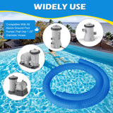 4 Pcs 1.25" Pool Hose, 59" Long Accessory Pool Pump Replacement Hoses, Compatible with All Above Ground Pool Filter Pumps that Use 1 1/4 Diameter Hoses