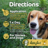 HAPPY JACK Ear Canker Powder (0.5 oz) Dog Ear Powder for Infections, Made in USA, Helps Allergies, Polyps, Overproduction of Wax
