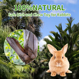 Jiaxix 30 Pcs Disposable Palm Leaf Bowls 4 inch Bowl for Rabbits, Compostable Like Bamboo Bowls Disposable Bowl Bunny Chew Toys Chewable Dish for Rabbits & Bunnies,Small Pets