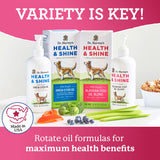 Dr. Harvey's Health & Shine Alaskan Fish Oil Blend for Dogs - Supports Healthy Heart, Brain, and Eyes (16 fl. oz.)