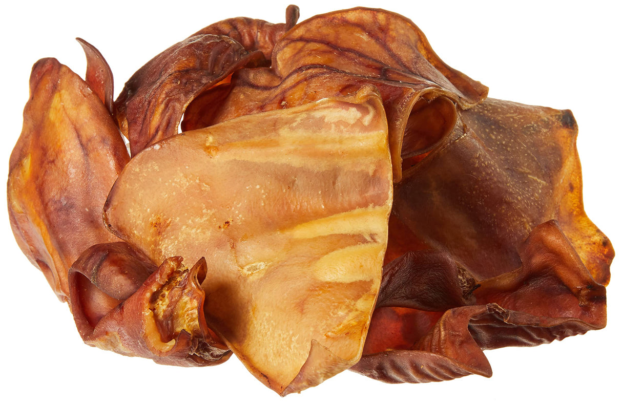 Wonder Bound Whole Pig Ears, Single Ingredient, Highly Digestible, Dog Treats for Puppy and Large/Medium Dogs, Pork, 18 count, 12.7 ounce (Pack of 1)
